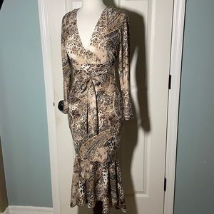 EBBY and I leopard print dress